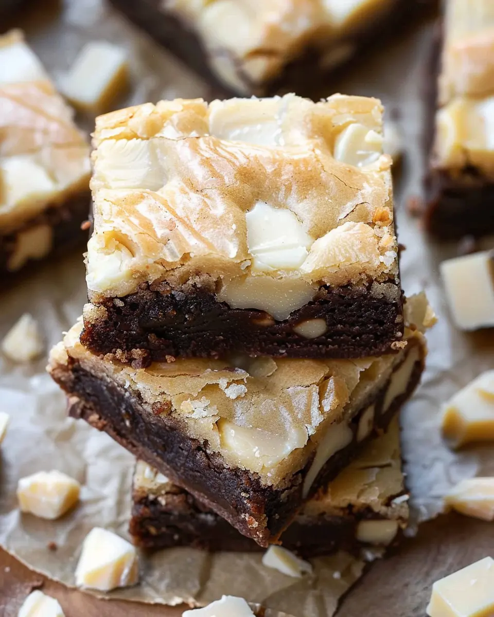 White Chocolate Brownies: Indulgent Treats You’ll Love to Bake