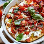 Baked Goat Cheese Bruschetta Dip