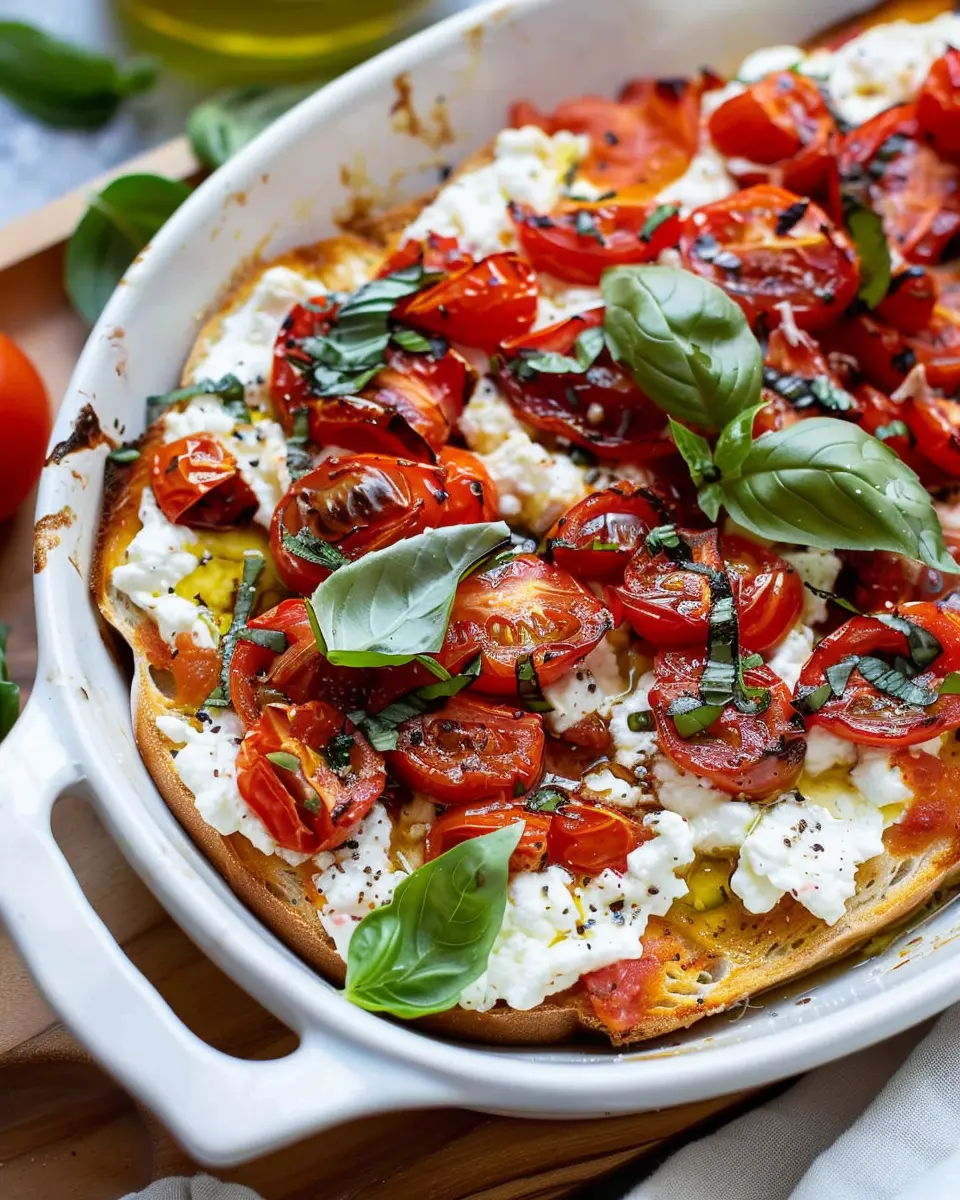 Baked Goat Cheese Bruschetta Dip: An Indulgent Crowd-Pleaser