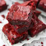 Best Homemade Red Velvet Brownies