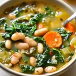 Lemony Tuscan White Bean and Kale Soup