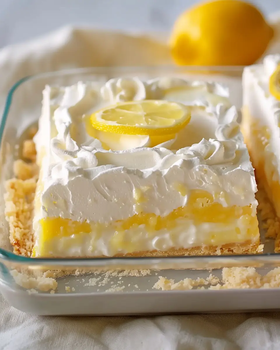 Easy Lemon Lush: A Delightful Refreshing Dessert Everyone Will Love