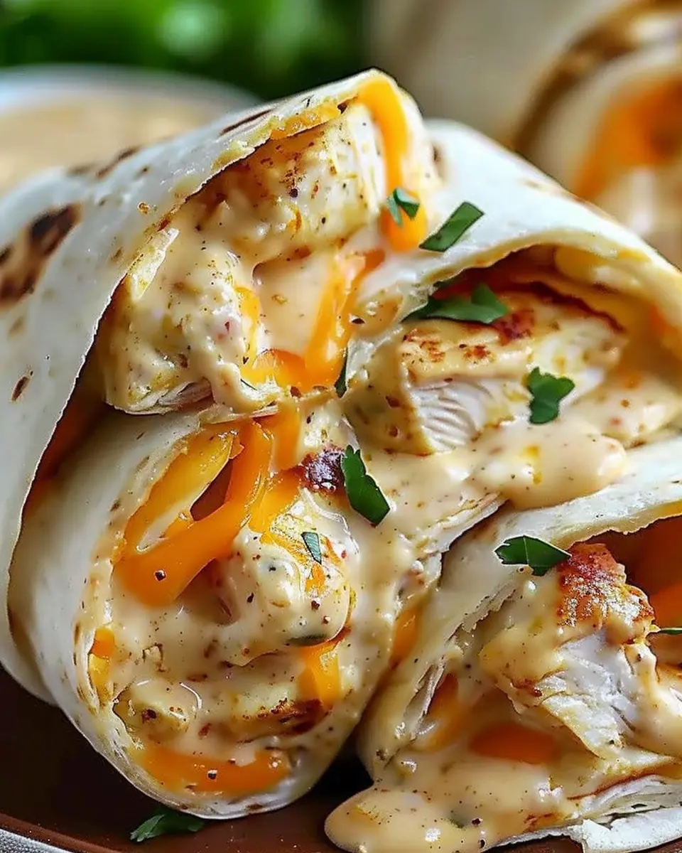 Quick Cheesy Chicken Wrap: Easy Family-Friendly Delight