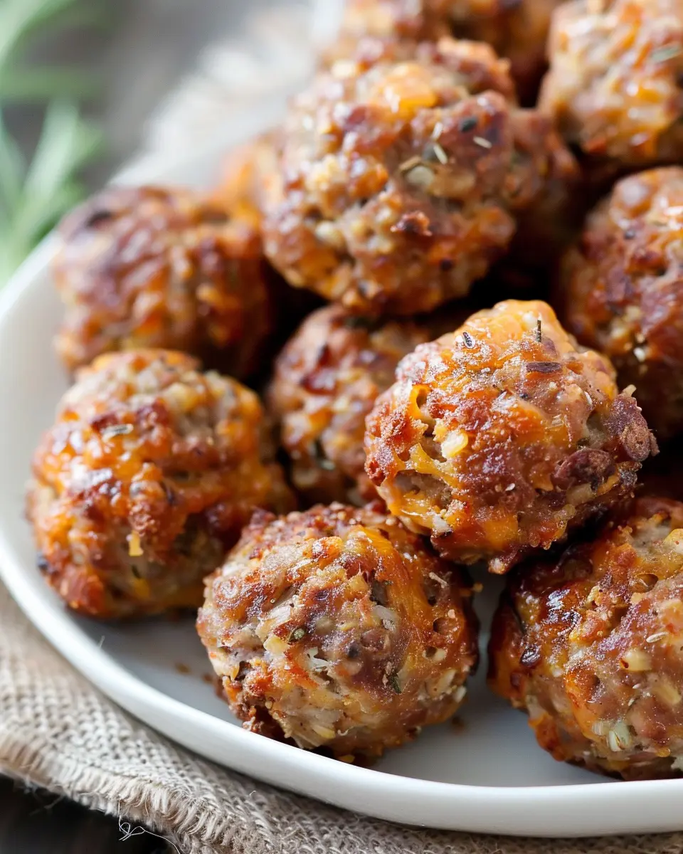 Sausage Balls Without Bisquick: Easy Beefy Treats to Savor