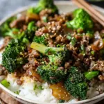 Ground Beef and Broccoli Stir Fry