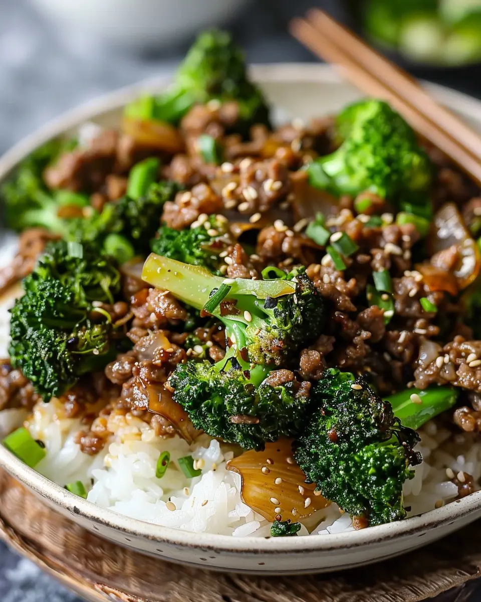 Ground Beef and Broccoli Stir Fry: Easy Weeknight Delight