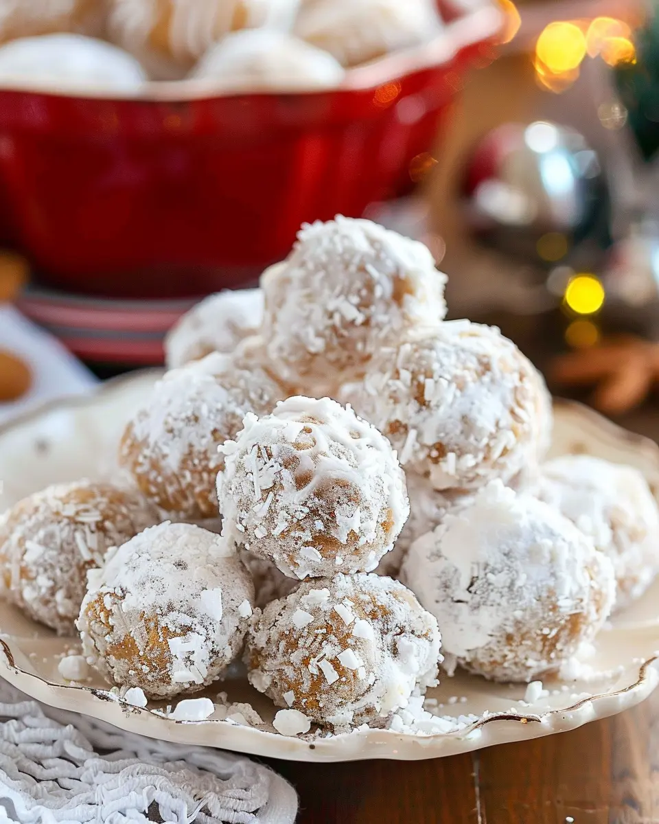 Gingerbread Snowballs: The Best Festive Treat for Cozy Nights