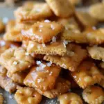 Salted Caramel Cracker Bites