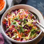Mexican Coleslaw With Cilantro Lime Dressing