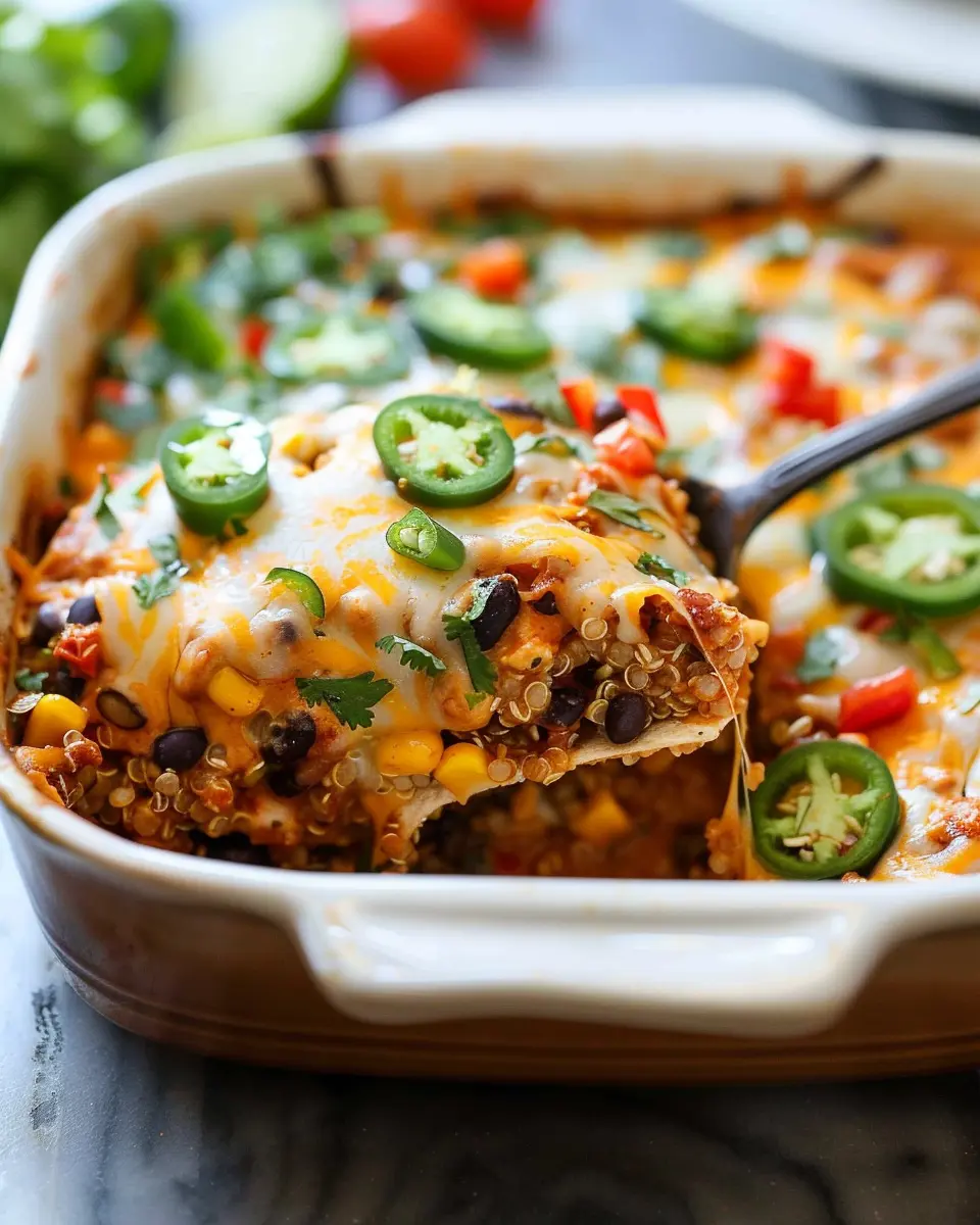 Quinoa Enchilada Casserole: Easy and Delicious Weeknight Meal