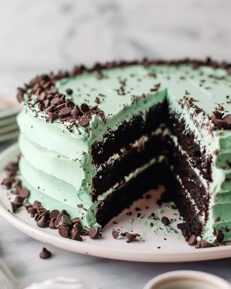 Mint Chocolate Chip Cake: The Best Indulgent Treat for Home Bakers