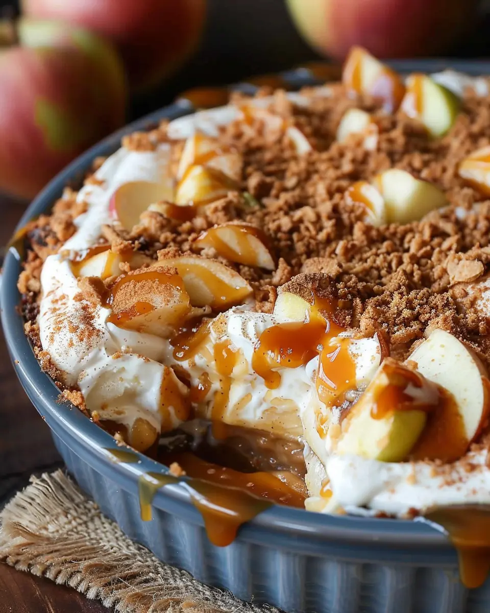 Caramel Apple Cheesecake Dip: An Indulgent Fall Delight