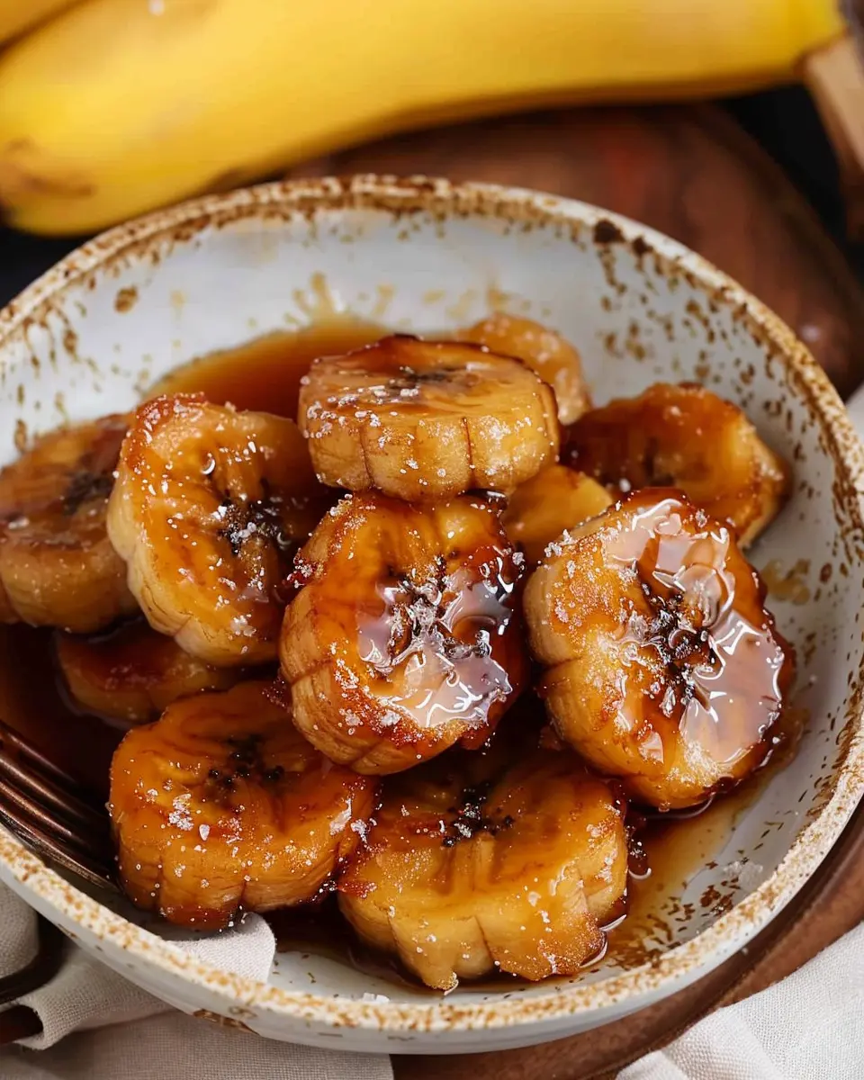 Quick Fried Banana with Brown Sugar: A Sweet, Easy Treat