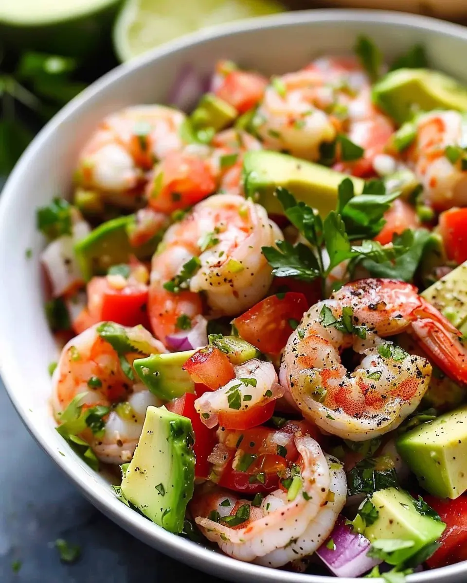 Shrimp and Avocado Salad: A Healthy, Flavorful Delight